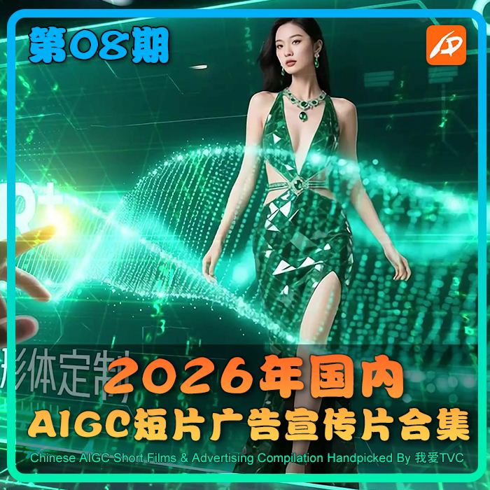 2026国内AIGC创意短片广告宣传片高清视频合集第08期学习样片参考