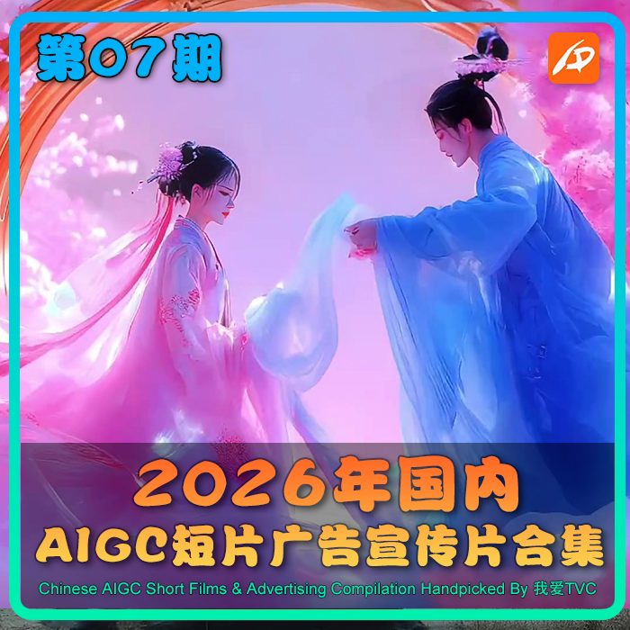 2026国内AIGC创意短片广告宣传片高清视频合集第07期学习样片参考