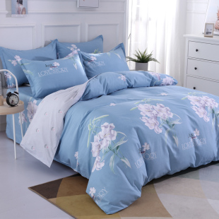 夏季 纯棉被套单件180x220cm全棉学生单人150x200双人被罩200X230