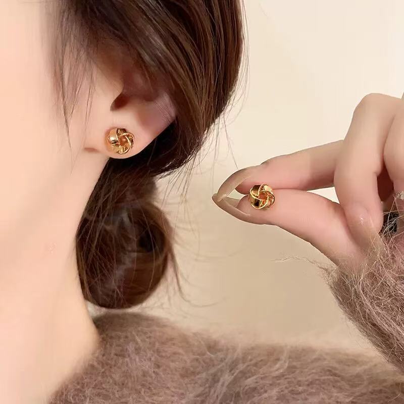 秋冬天美拉德虎眼石碎银子颈链叠戴锁骨链套装时尚气质毛衣链