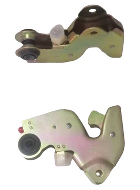 配陕汽重卡德龙驾驶室后悬液压锁快锁体龙门架锁止块 F3000 X3000