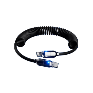 Trozk特洛克弹簧伸缩240w数据线iPhone17充电线pd快充100w手机ipad液态硅胶typec车载适用苹果华为小米笔记本