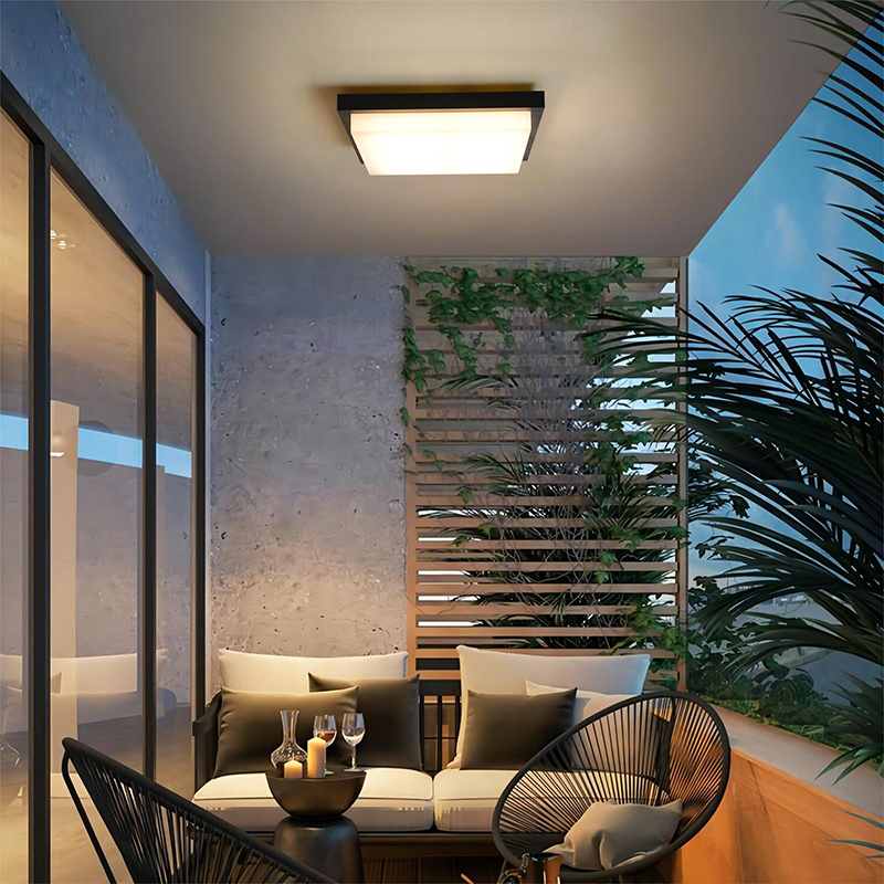 迪圣奇户外阳台防水吸顶灯