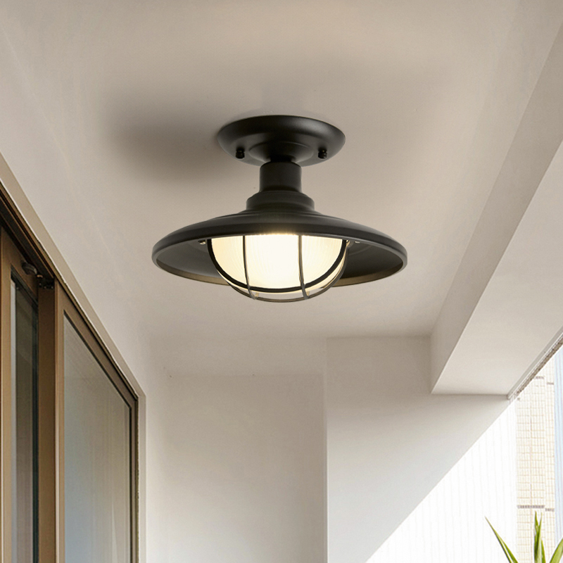 户外防水吸顶灯复古别墅亭子凉亭庭院灯室外阳台过道花园院子吊灯