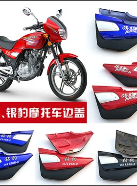 钻豹摩托车边盖左右侧盖护板盖