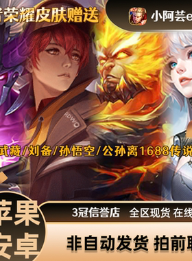 王者荣耀皮肤宫本武地狱之眼刘备时之恋人孙悟地狱火公孙记忆之芯