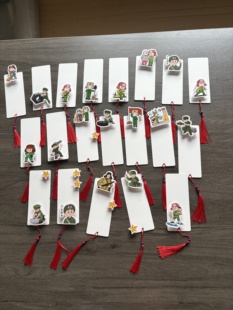 雷锋书签雷锋头像卡片可写字开发票雷锋月活动礼品一套可做20张