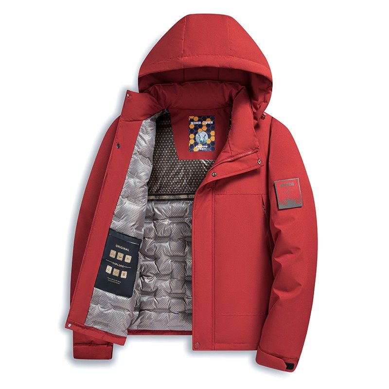 【小汉堡宠粉日】暴雨级羊毛滑雪服可脱卸帽男女冲锋外套N2512,男装,棉衣,淘宝优惠券,粉丝福利购,淘宝优惠卷