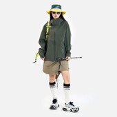 秋季 六月来了 户外轻量化三防面料软壳冲锋衣LY25858