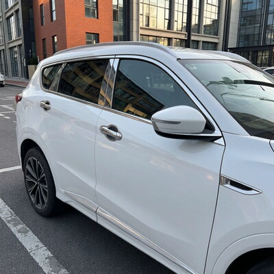 适用182124款捷途X70车窗亮条X70plus改装车门窗边中柱不锈钢饰条