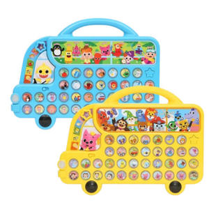 pinkfong碰碰狐鲨鱼韩语识字巴士点读机