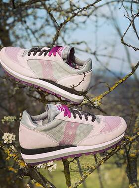 索康尼Saucony Jazz Triple女子休闲经典复古跑鞋女款增高运动鞋