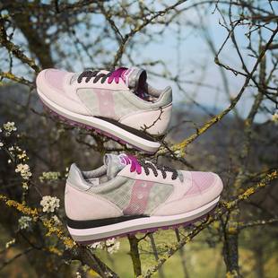 Jazz 增高运动鞋 Triple女子休闲经典 女款 复古跑鞋 索康尼Saucony