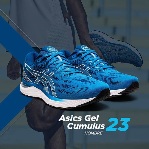 Asics亚瑟士男款CUMULUS缓震跑鞋