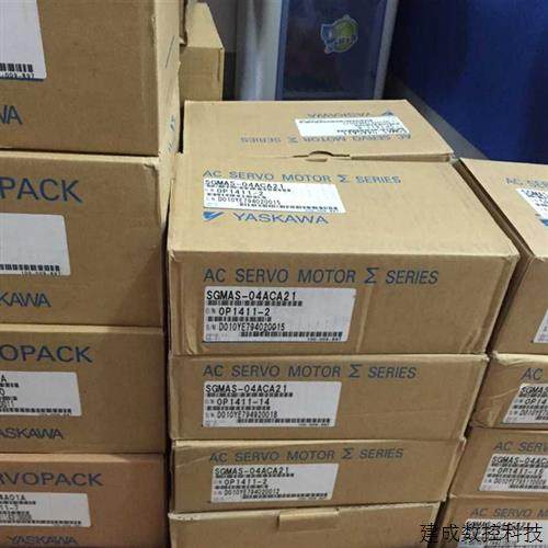议价安川伺服电机 SGMAS-04ACA21 现货质保一年欢迎询价