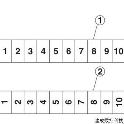 议价0818153 UC-TMF 5菲尼克斯Phoenix扁平标记条可制定内容5.2mm