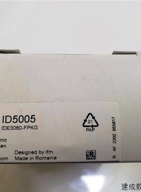 议价IFM电感式接近开关 ID5005 IDE3060-FPKG全新原装正品现货