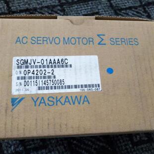 04AAA21质保一年 议价全新安川伺服马达SGMJV
