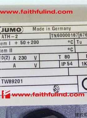 议价JUMO 60000187 久茂全新温度感测器 603021/02 ATH-2 200度