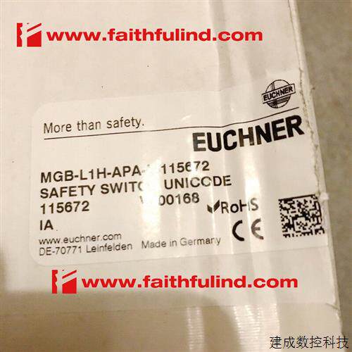 议价Euchner 115672 安士能全新安全模块 MGB-L1H-APA-L-115672