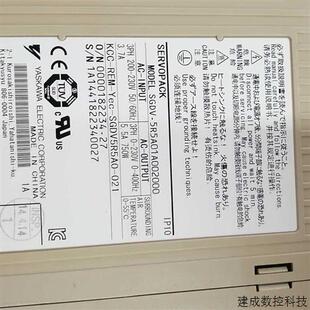 议价SGDV 议价 5R5A01A002000安川伺服驱动器9成新