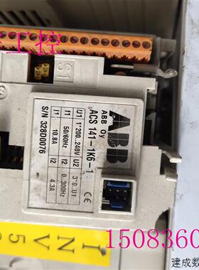 议价原装拆机ABB 变频器ACS-141-1K6-1-U 变频器220v 测试好