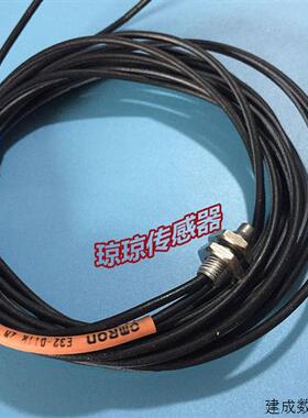 议价欧姆龙E32-D11L E32-D11R E32-D11反射型光纤传感器M6螺钉探