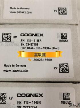 议价原装COGNEX康耐视工业相机 CAM-CIC-1300-60-G 正品现货22437