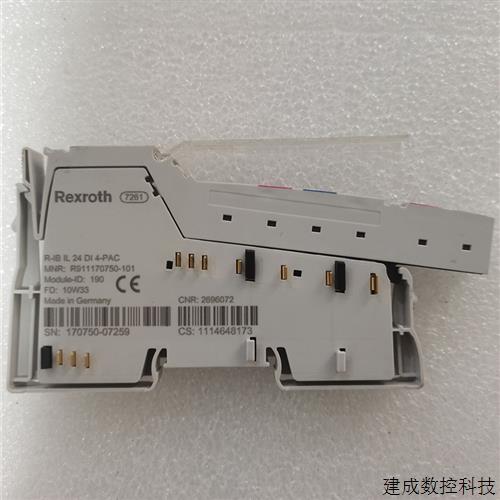 议价Rexroth力士乐 R-IB IL 24 DI 4-PAC R911170750-101  现货包