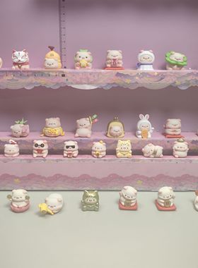 宝运猪猪一代 宝运猪猪二代祈福物语吸吸乐盲盒萌粒磁吸冰箱贴