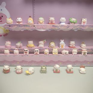 宝运猪猪一代 宝运猪猪二代祈福物语吸吸乐盲盒萌粒磁吸冰箱贴