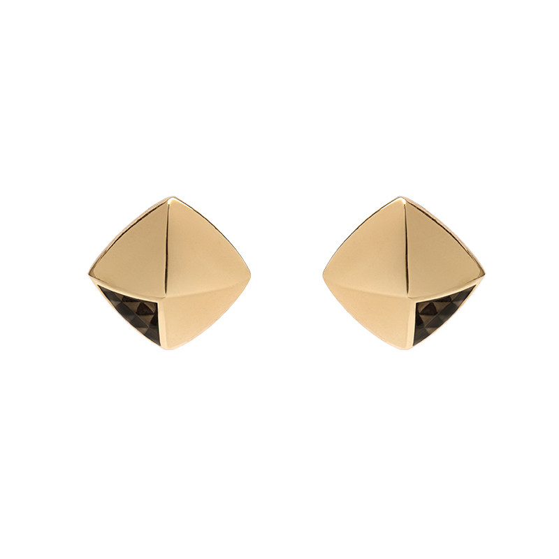 Fellala/翡拉拉「铆钉」系列小众高级耳环女简约时尚潮流百搭