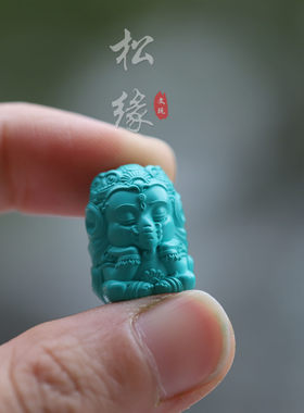 象神宝宝雕刻件文玩配饰小挂件