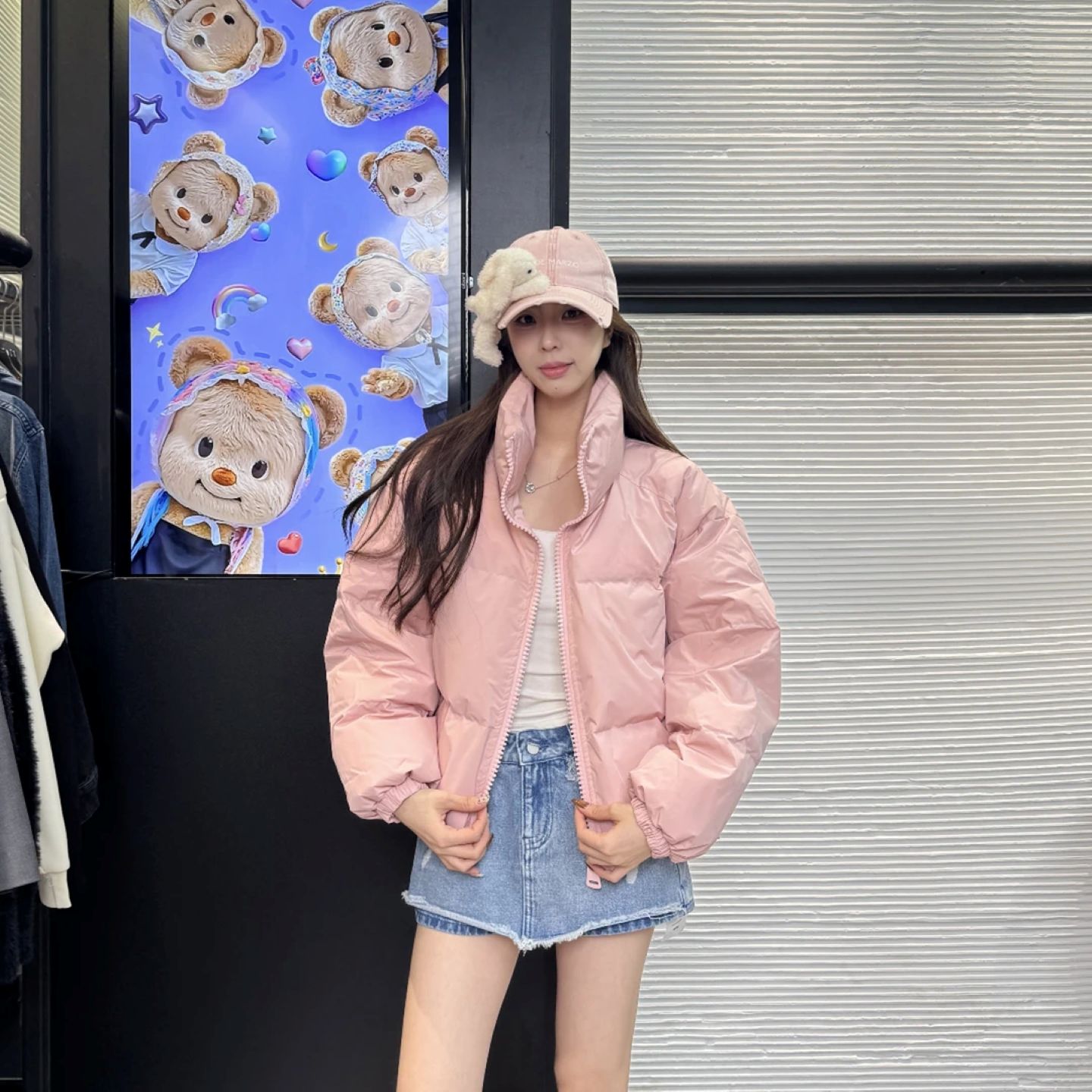 13小熊DE秋冬新款休闲百搭羽绒服