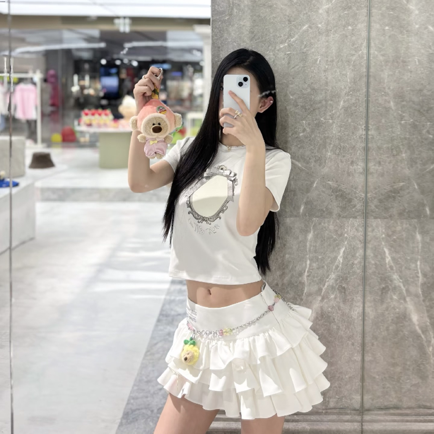 《甜美风尚》新款女士时尚甜美蛋糕蓬蓬半身裙夏季百搭 112