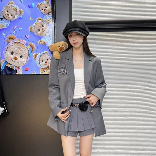 13小熊Demarzo宽松西装