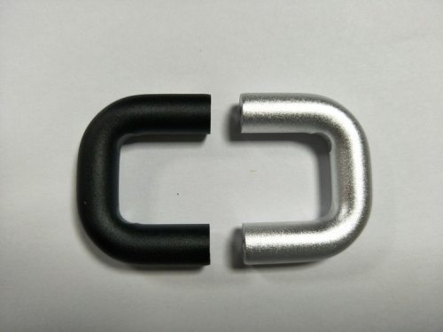 圆形10mm银色把手拉手