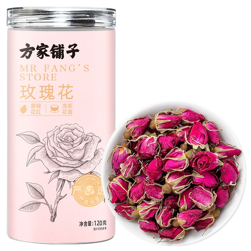 方家铺子玫瑰花120g/瓶