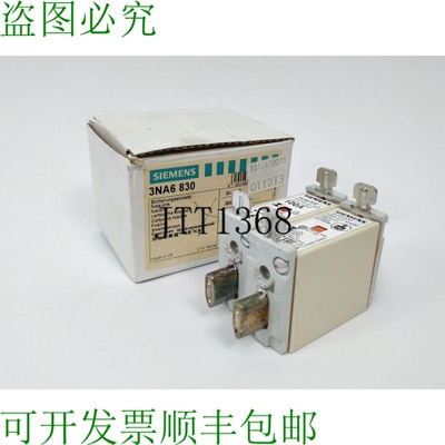 3NA6830 保险丝 NH000 100A 500V 2 件