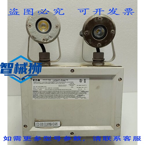 原装供应 进口 CROUSE-HINDS N2LPSM212222 灯 IP66
