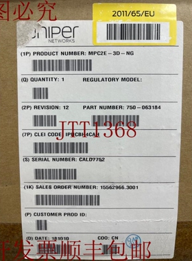 原装供应Juniper MPC2E-3D-NG 新一代MPC2E MX240 MX480 MX960