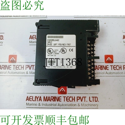 原装供应Fanuc IC693MDL646C 输入模块 24VDC 16PT 正/负，002/0