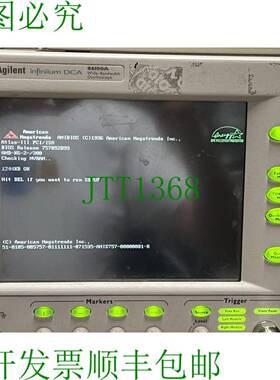 原装供应安捷伦 86100A Infiniium DCA 宽带宽开口，已更新至 Win