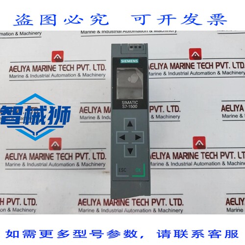 原装供应 6ES7 511-1TK01-0AB0 SIMATIC S7-1500 CPU 控制器 24VD