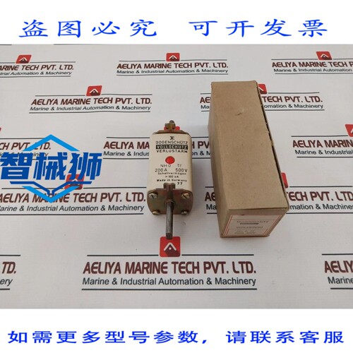 原装供应 BONSCHUTZ NH 0 TF 保险丝 500V