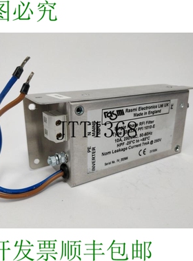 Rasmi Elcetronics 3G3JVPFI1010-E 单相 RFI 滤波器