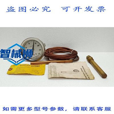原装供应 ASHCROFT 9514 120 15B 35 蒸汽压温度计 0-120 华氏度