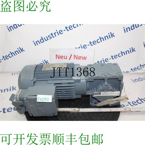 原装供应Sew Eurodrive 0.55 kW 56 分钟齿轮电机 WF30DT80K4 / T