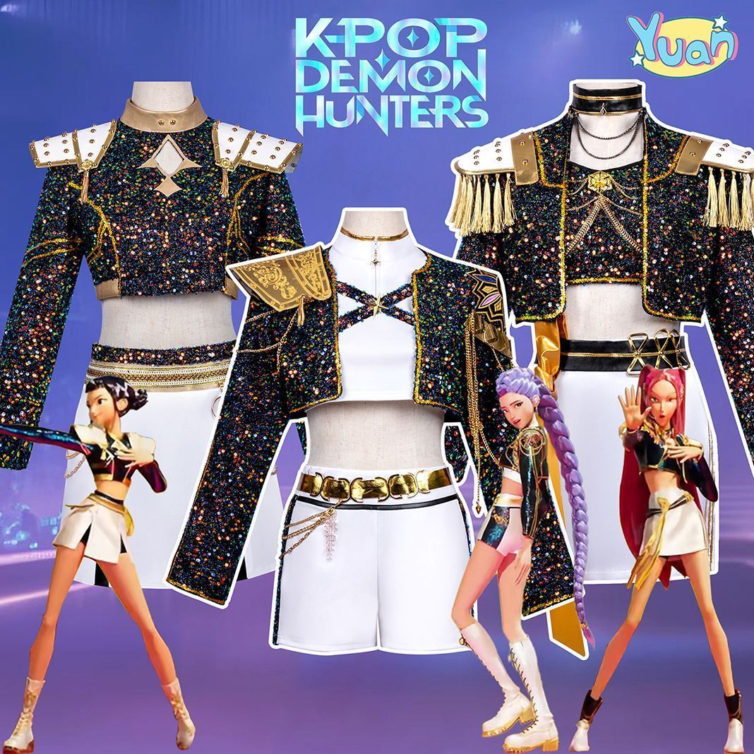 猎魔女团cos服kpop打歌服