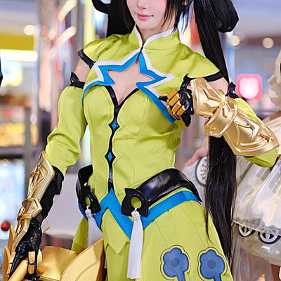 现货王者荣耀cos服孙尚香原皮